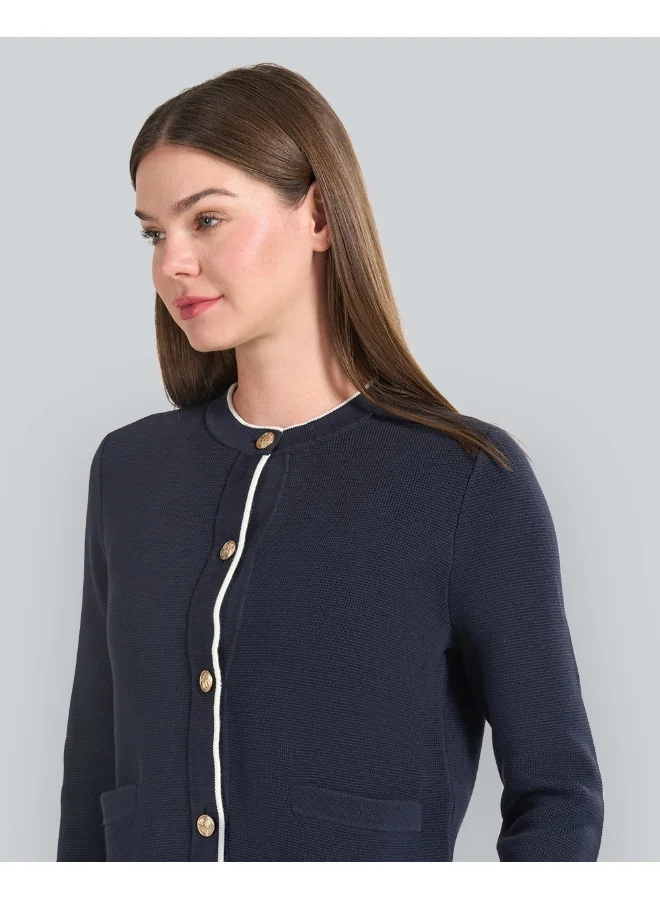 GANT Cotton Knit Jacket