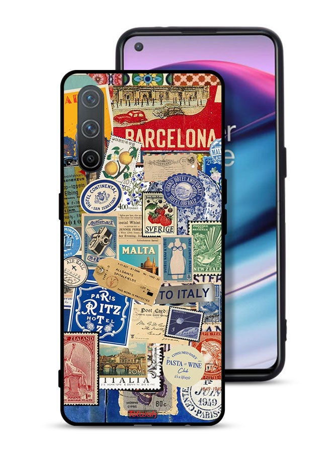 Tolwak OnePlus Nord CE 5G Protective Case Cover Stickers Of Different Cities - Image 1