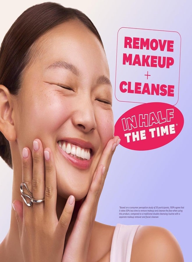 THE FACE SHOP Rice Water Bright Milk & Jelly Double Cleanser, 2-in-1 Makeup Remover & Face Wash, Hydrating, Moisturizing, Korean Skin Care, Vegan, 6.4 fl. oz. - Image 5