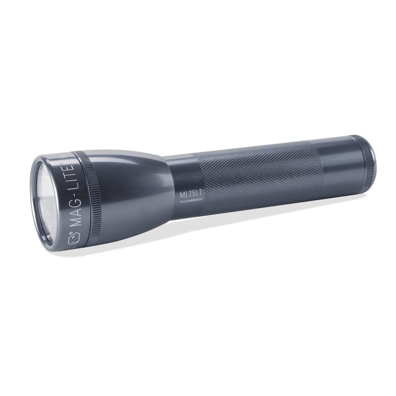 MAGLITE Mag Instrument Maglite ML25LT LED 2-Cell C Flashlight, Gray (ML25LT-S2096) - Image 2