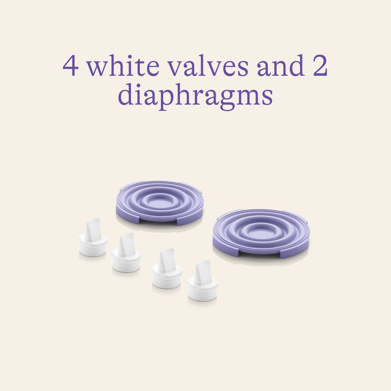 Lansinoh حزمة قطع غيار مضخة الثدي من لانسينه، تشمل أربع صمامات على شكل بطة وقطع غيار أخرى لمضخات الثدي الكهربائية المزدوجة من لانسينه - Image 4
