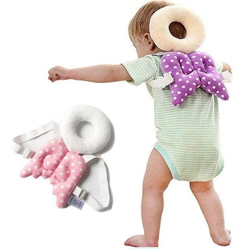 AG E-Com AG E-Com Toddler Head Protection Pad Baby Headrest Pillow Neck Protector Wings Nursing Drop Resistance Cushion Baby Bedding Backpack - Image 3
