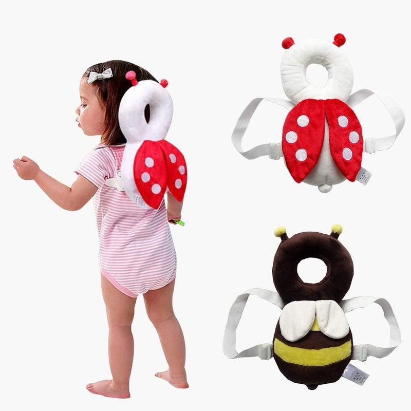 AG E-Com AG E-Com Toddler Head Protection Pad Baby Headrest Pillow Neck Protector Wings Nursing Drop Resistance Cushion Baby Bedding Backpack - Image 2