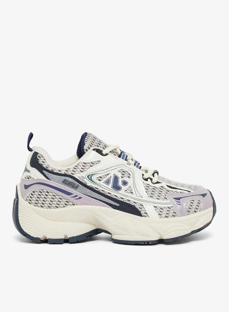 Chunky Sole Lace Up Sneakers