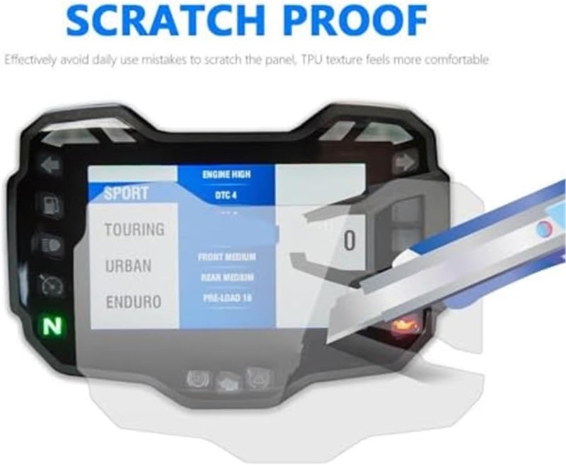 Wivplex Motorcycle Screen Protector for Multistrada V2 - Image 2