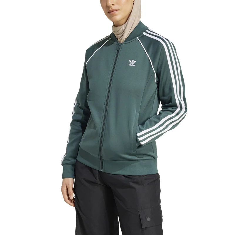 adidas Originals adidas NEW SST TT Green Originals Women TRACK TOPS