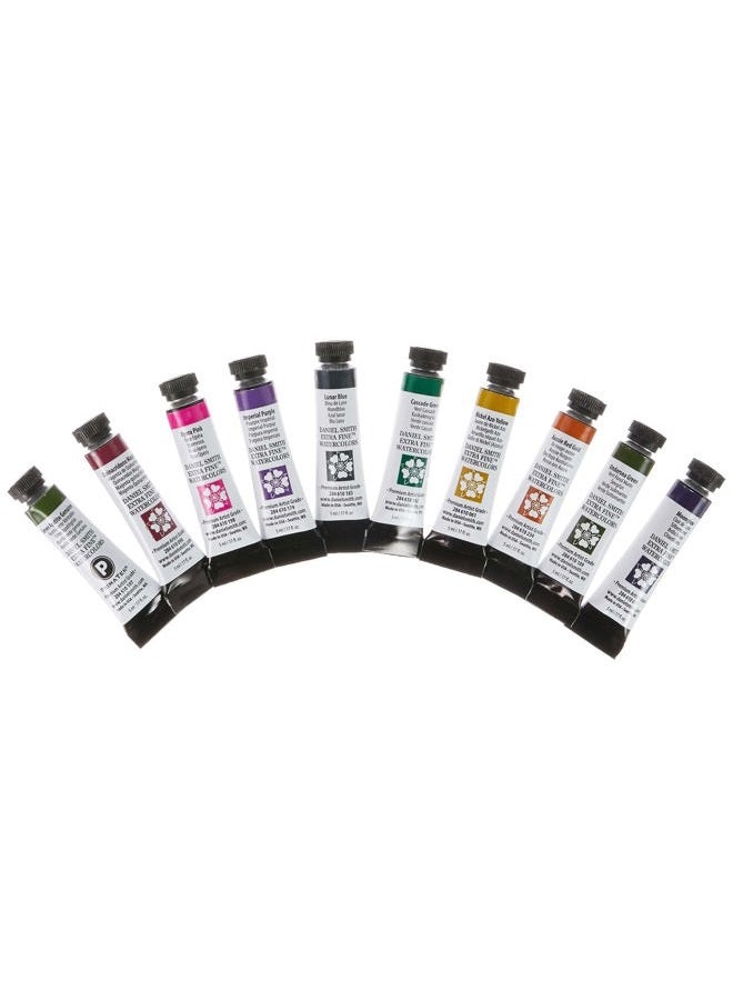Daniel Smith Watercolor, 5ml tubes, Jean Haines Master Artist Set 10 Watercolor Tubes (total 10 pieces) 285610223, 0.17 Fl Oz (Pack of 10) - Image 3