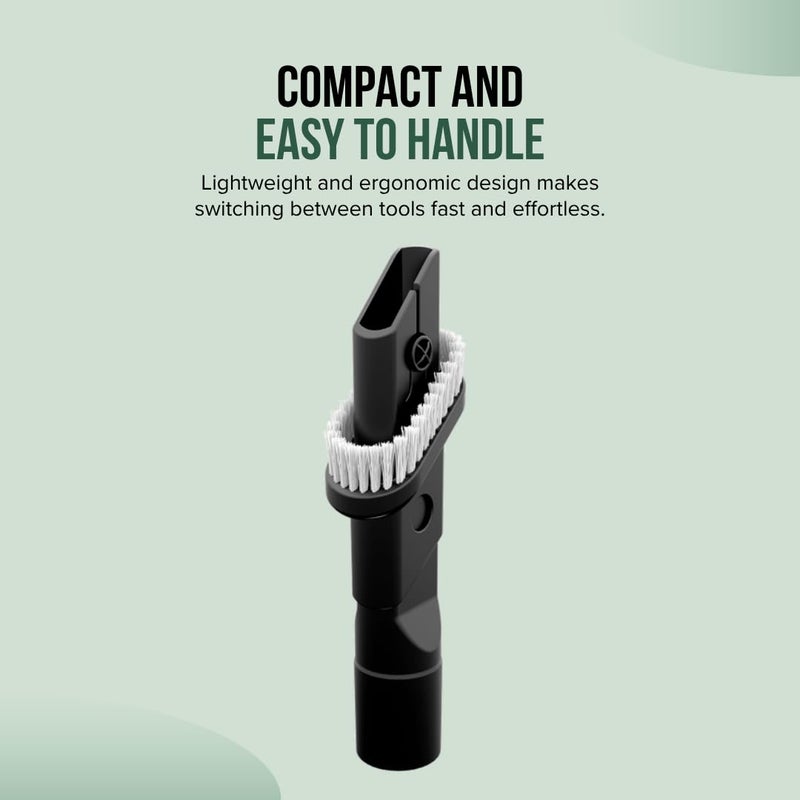 Selgo Replacement Combination Dusting Brush & Crevice Tool for Various Bissell Vacuum Cleaners - Image 4