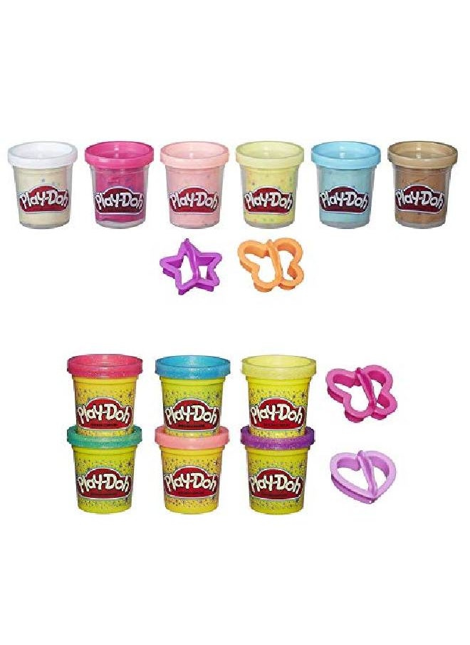 Play-Doh - Set Of 2 Confetti And Sparkle Compound Collections - Image 1