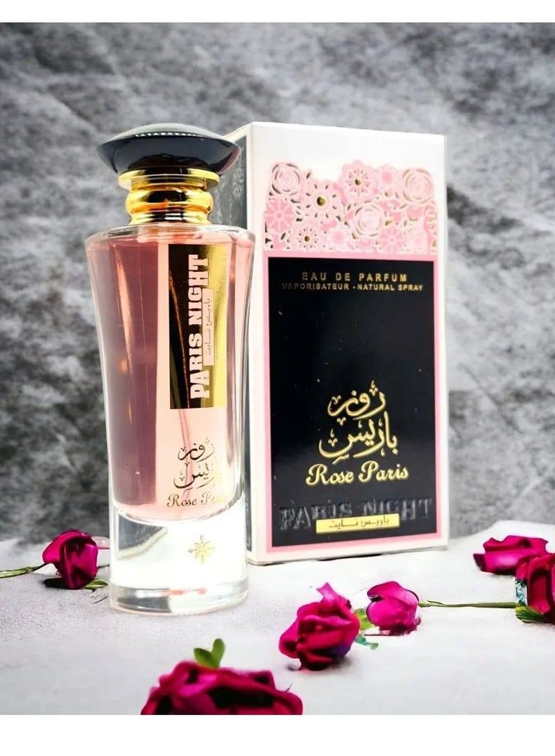ارض الزعفران عطر روز باريس نايت اودي بارفيوم 100مل - Image 1