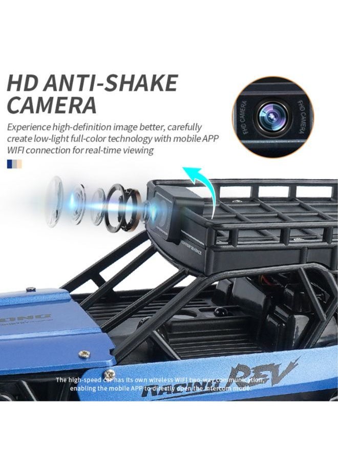 Generic - Fpv Remote Control Car | 2.4G RC Rechargeable Remote Control Racing Car | RC Car With 1080p Hd Fpv WiFi Camera Dual Voice conversation | Wireless  Dual Control With Remote & Phone | Rc truck crawler - Image 1