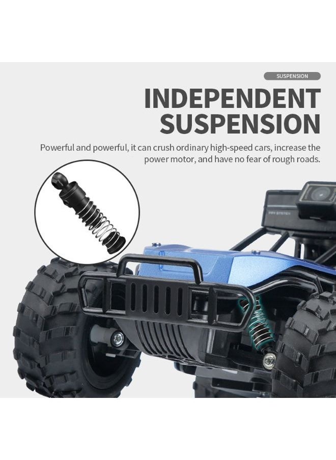 Generic - Fpv Remote Control Car | 2.4G RC Rechargeable Remote Control Racing Car | RC Car With 1080p Hd Fpv WiFi Camera Dual Voice conversation | Wireless  Dual Control With Remote & Phone | Rc truck crawler - Image 1