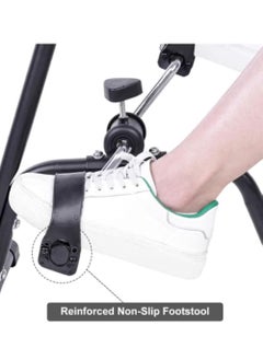 Rock Pow Pedal Exerciser Bike Hand Arm Leg and Knee Stroke Recovery Equipment for Seniors Elderly physical therapy sit exercise with Foot Massage Roller Hand Arm Leg & Knee Rehabilitation Training  - Image 5