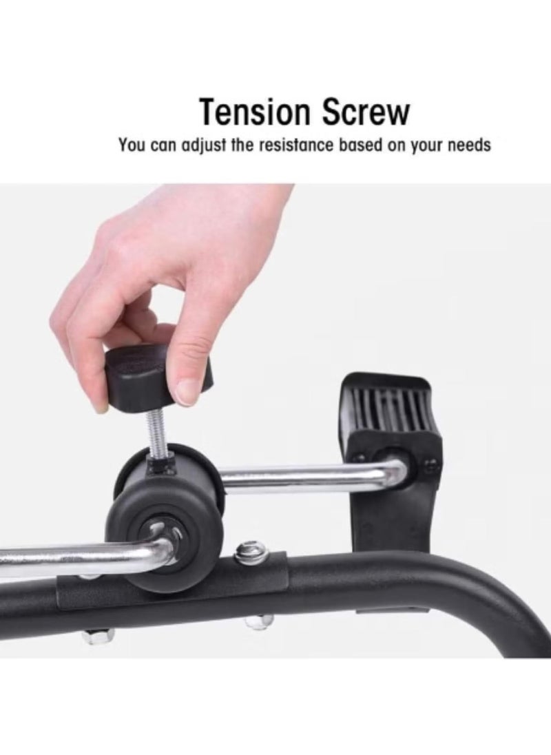 Rock Pow Pedal Exerciser Bike Hand Arm Leg and Knee Stroke Recovery Equipment for Seniors Elderly physical therapy sit exercise with Foot Massage Roller Hand Arm Leg & Knee Rehabilitation Training  - Image 4