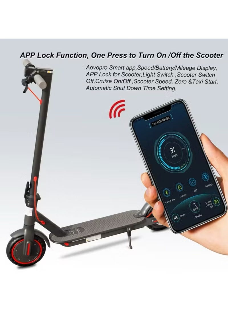 Electric Scooter | Economical Electric Scooter | Electric Scooter for Adults | Foldable Electric Scooter | 36V Voltage | 250W Motor | Headlights | Bluetooth Control | 3 Driving Modes | 120kg Weight Capacity - Image 3