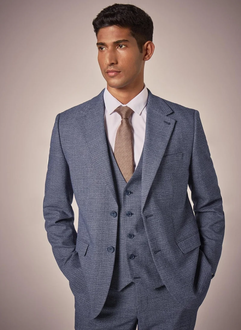 Matalan Taylor & Wright Burford Blue Slim Fit Jacket