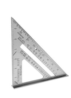 Y&D Ruler Metric Aluminum Alloy Speed Square Roofing Triangle Measuring Tool High Precision for Measurement  - Image 3