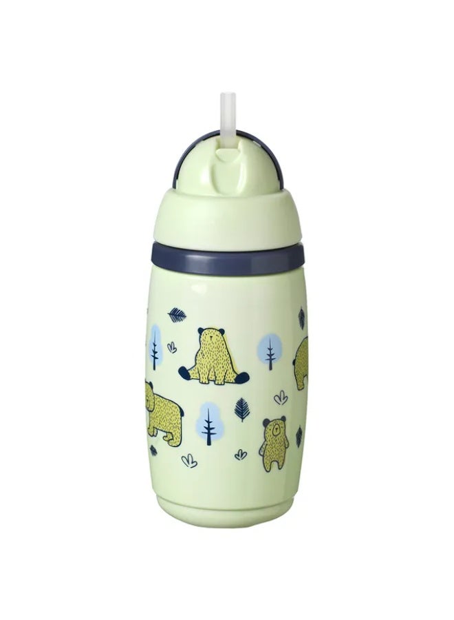 Tommee Tippee UK Tommee Tippee - Superstar Insulated Straw Cup 266ml - Green