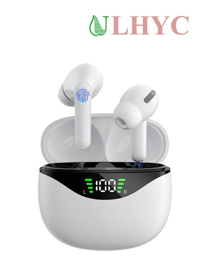 ULHYC ULHYC Wireless Earphones With Led Digital Display Charging Waterproof Earphones With Noise Cancellation Mic For ZB98508CB900E322FB093Z