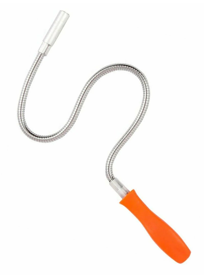 Long Reach 60CM Magnetic Pickup Tool – Telescopic Grabber with Strong Magnet & Flexible Spring – Heavy-Duty Retriever for Hard-to-Reach Areas - Image 1
