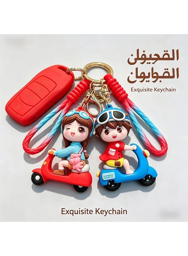 معلق سلسلة مفاتيح عام، ملحق محمول لمفتاح السيارة - Image 2