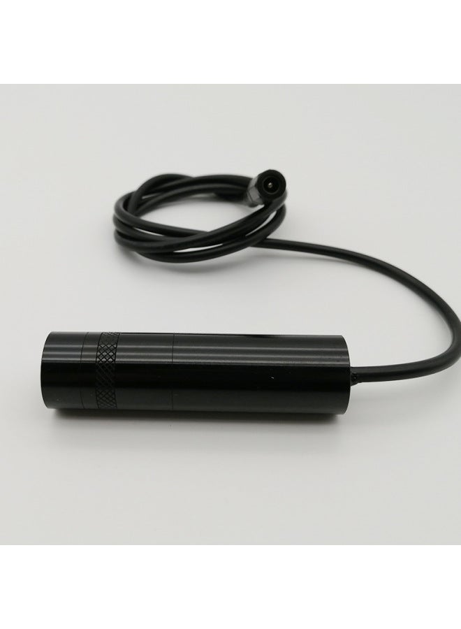Point-shaped Cross Laser Module Three-color Light Source Laser Adjustable Focus Linear Positioning Lamp Laser Module-Color:Blu-ray Single Point + Adapter  - Image 4