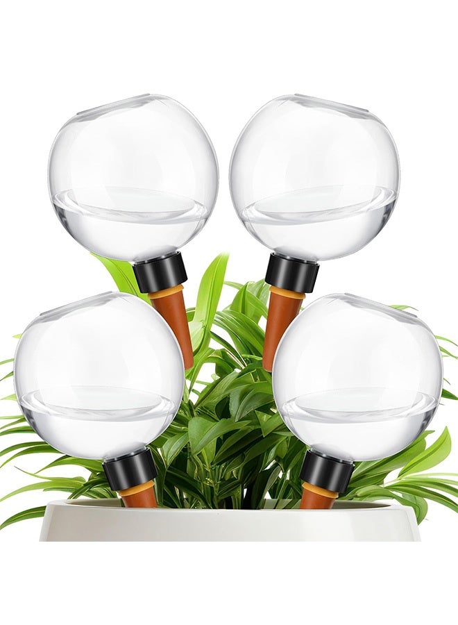 Peachjoy Watering Globes Automatic Plastic Self Watering Planter Insert Waterer Watering Bulbs for Indoor Plants Drip Irigation Plant Watering Devices with Slow Release Control for Garden 500ML 4 Pcs  - Image 1