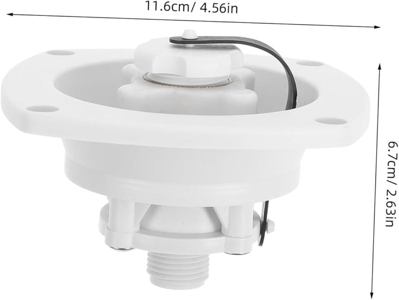 Rv Water Inlet Quick Connector with Pressure Regulator for Motorhomes Campers Boats - Image 3