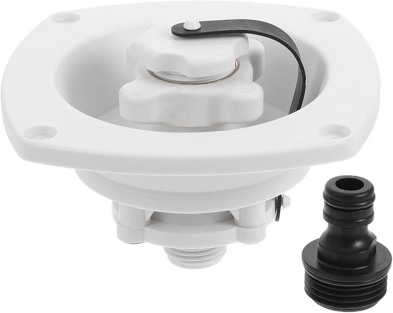 Rv Water Inlet Quick Connector with Pressure Regulator for Motorhomes Campers Boats - Image 1