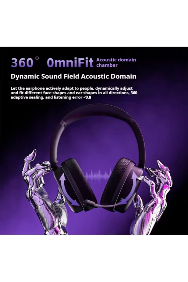 AULA G7 Pro Bluetooth Headset Wireless Tri-mode Esports Low Latency Intelligent Noise Cancelling High Sound Quality Game Headset - Image 5