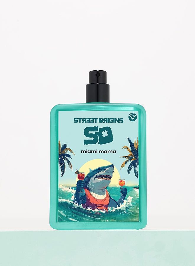 STREET ORIGINS Miami Mama (Venus) Eau De Parfum For Her, 75Ml - Image 4