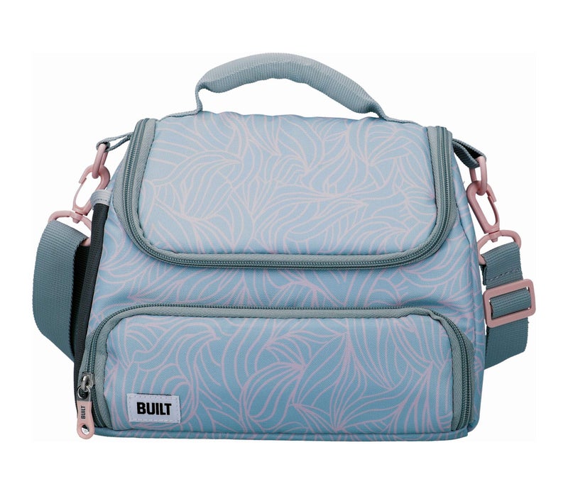Built Insulated Lunch Bag with The Mindful Design Polyester GreyPale Pink 185 x 27 x 21 cm