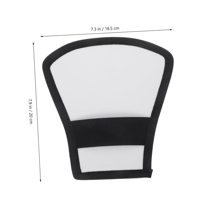 Artibetter حاجب فلاش مرن من الإيلاستيك مع صندوق إضاءة ناعم وعاكس ضوء مزدوج الجوانب لتصوير الفلاش السريع - Image 3