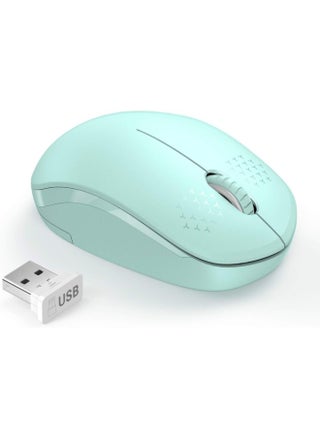 Wireless Mouse - 2.4G Cordless Mice with USB Nano Receiver Computer Mouse with Noiseless Click for Laptop, PC, Tablet, Computer, and Mac (A Mint Green) - pzsku/ZB98564F38F308B8760D9Z/45/_/1719299828/3c1af745-3aa1-48c5-b2a5-bf9a2219c1e2
