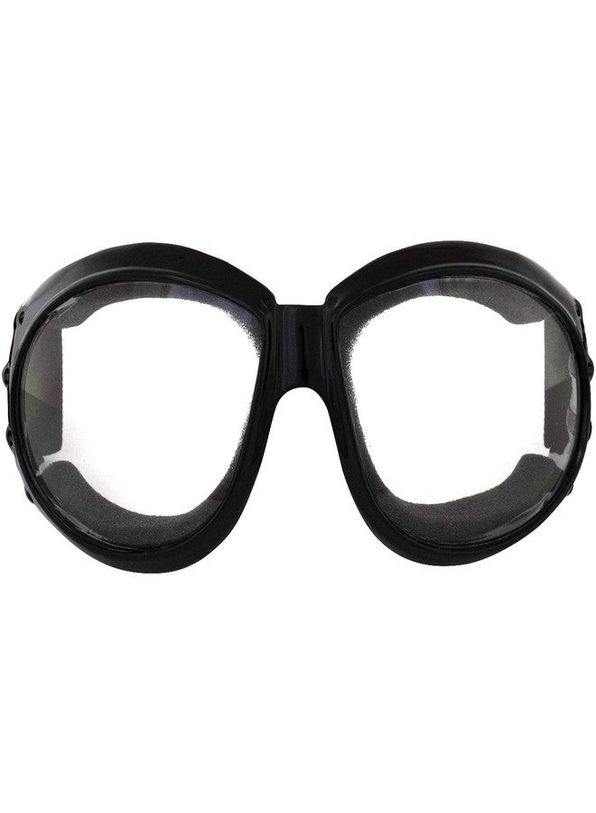 Global Vision Eliminator Motorcycle Goggles (Black Frame/Clear-Smoke Lens) - Image 3