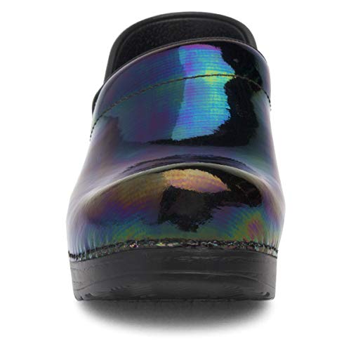Dansko Women’s Professional Slip-On Clogs –Rocker Sole and Arch Support for Comfort-Ideal for Nursing, Food Service, Healthcare Petrol 5.5-6 M US - Image 4