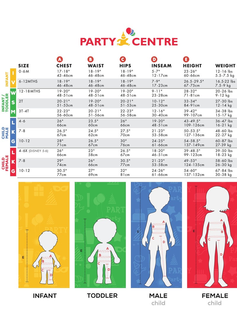 بارتي سينتر زي تنكري كلاسيكي من ديزني بتيناكر بيل للبنات - Image 3