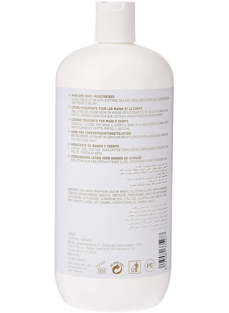 ALYSSA ASHLEY White Musk Hand & Body Lotion  - Image 2
