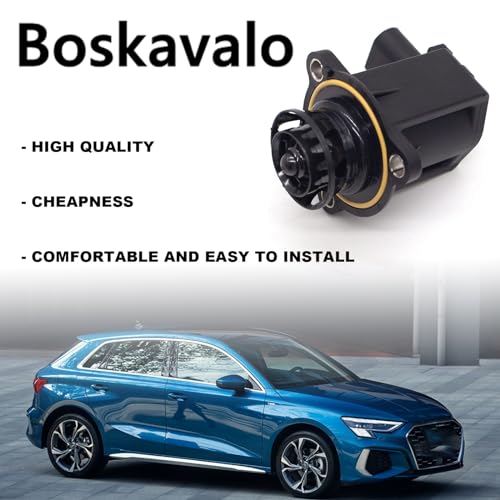 Boskavalo Turbocharger Diverter Bypass Valve Replacement for A3 A4 TT/SEAT LEON/CC EOS GTI JETTA PASSAT PASSAT CC TIGUAN OEM:06F145710B 06F145710C 06F145710G 06H145710D - Image 5