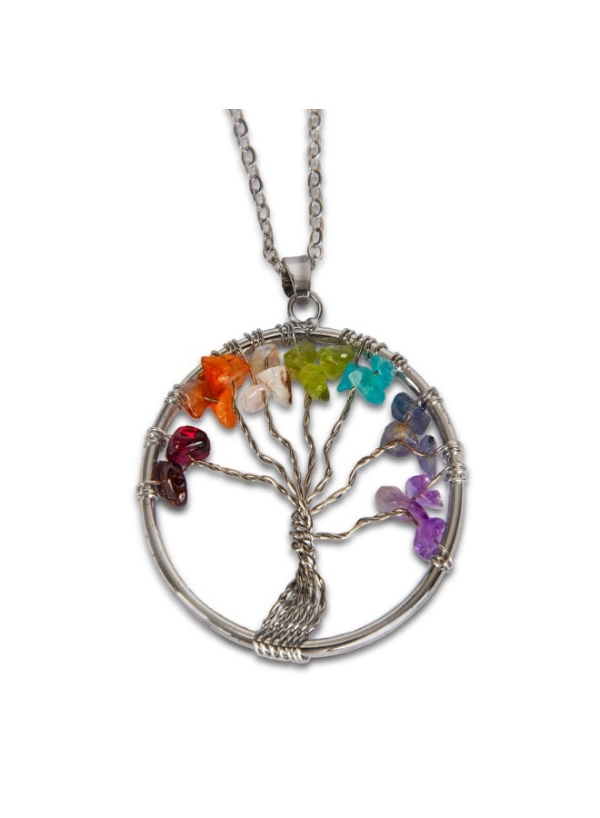 Chakra Tree Of Life Pendant