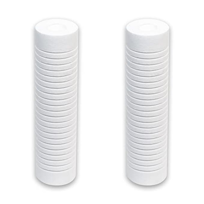 CFS  2 Pack Universal Fine/Normal Sediment Water Filter Cartridges Compatible with AP110 Models, AO-WH-PREV-R2  Remove Bad Taste & Odor  Whole House Replacement Filter Cartridge  5 Micron