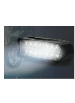 ماركة غير محددة مصباح ضباب LED 16 مصباح ضباب LED بإضاءة بيضاء 3 أطراف ثابتة ومهتزة، مناسب للسيارات والدراجات النارية والدراجات النارية والشاحنات على الطرق الوعرة - هيكل بلاستيكي  - Image 2