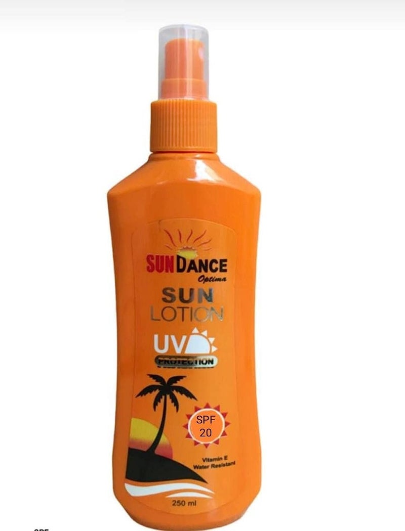 sun Screen lotion UV Protection with Vitamin E SPF 20, 250 ml