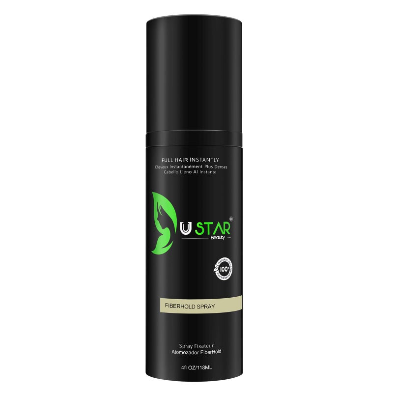 USTAR Hair Building Fiber Hold Spray 4oz - Image 1