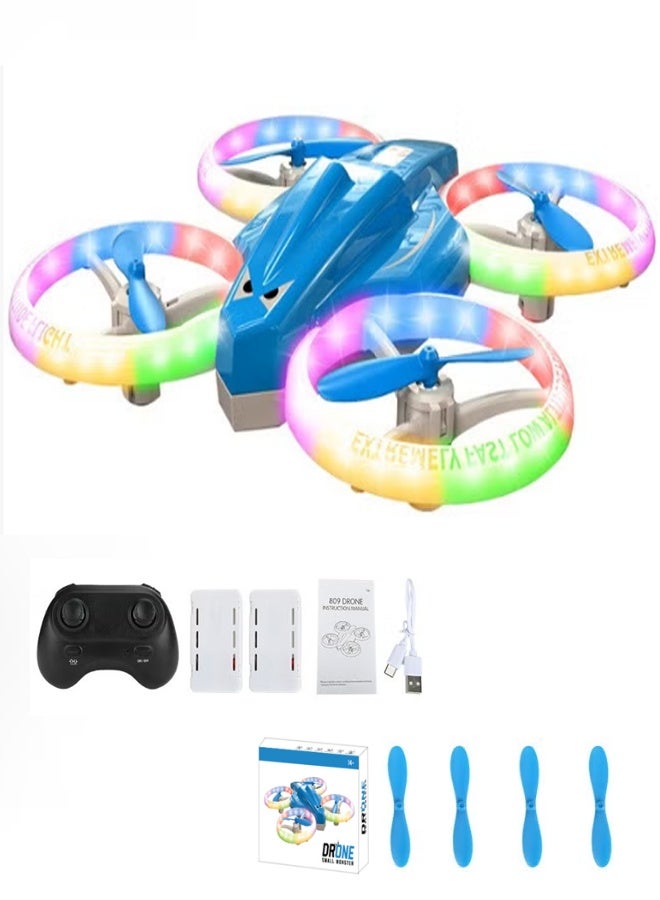 RC Remote Control Airplane, Remote Control Fighter With Cool Light, Remote Control Aircraft for Kids, 3D Flip,One-Click Take-off/Landing, Headless Mode, Mini Drone for Beginners, Indoor - Image 1