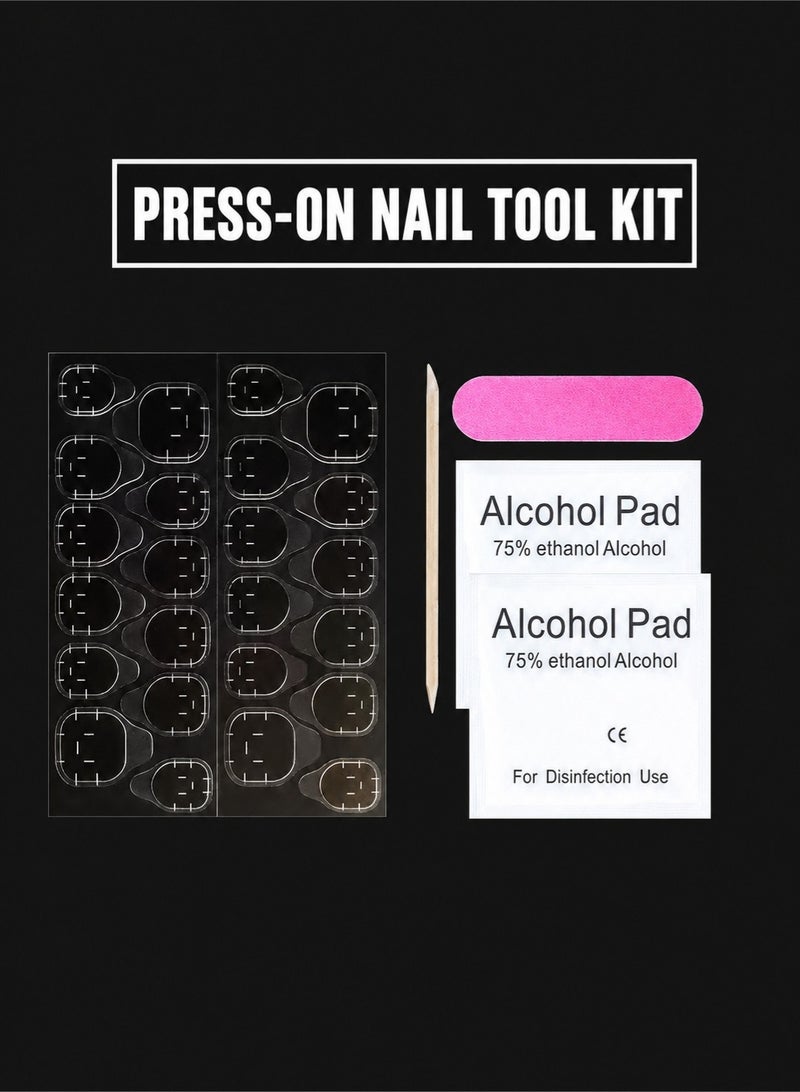 CHU DAI Nail Tips 240pcs Half Matte Full Cover False Nail Soft Gel Acrylic Nails Extension Tips 12 Sizes Press on Nails Home Salon DIY Gift for Women - Image 2