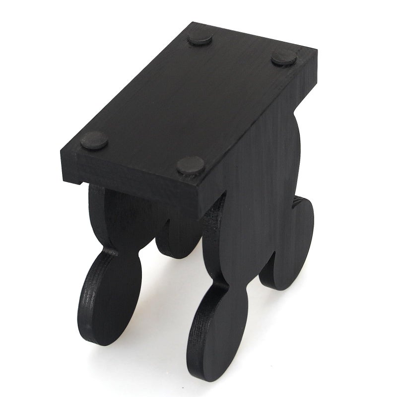 Renawe Cute Wooden Napkin Holder for Table Decor Kitchen Napkin Holder Bathroom Desk Accessories Modern Cocktail Napkin Holder Funny Decorative Xmas Home Decor Farmhouse Wood Cool Christmas Napkin Holders - Image 4