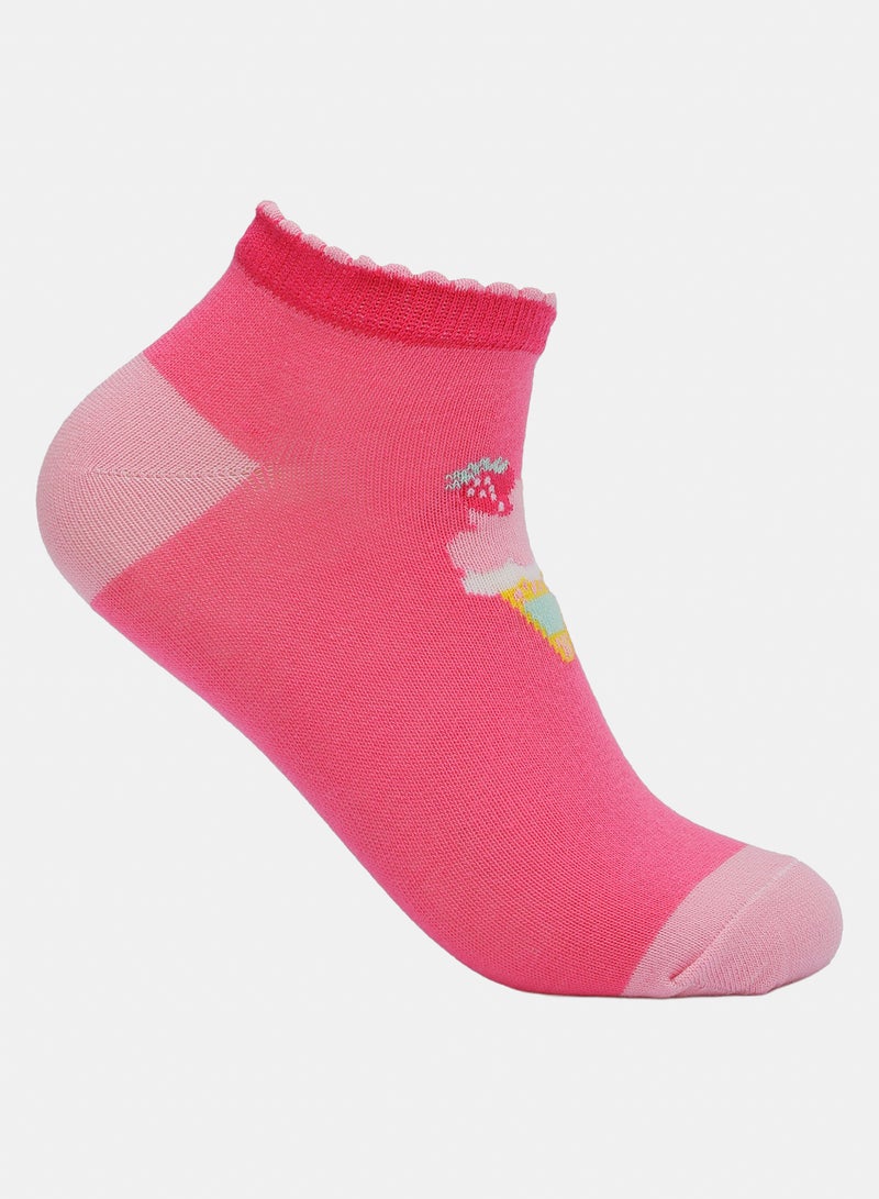 Carina Cookies Girly Ice Cream Socks - 2 Pairs - Image 3