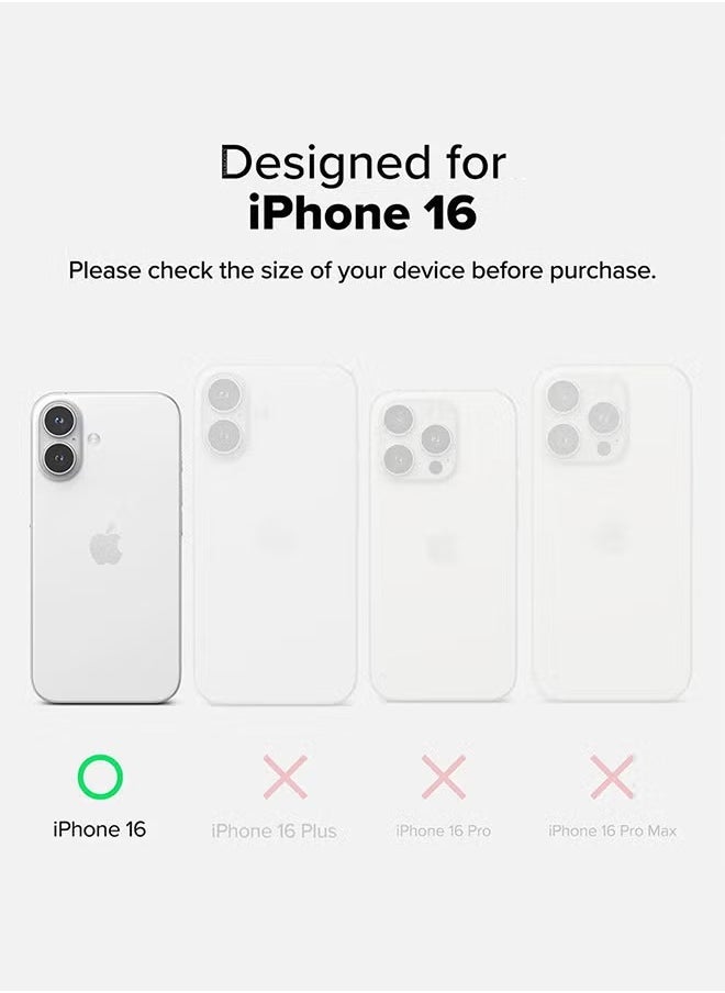 vesus 3-Pack iPhone 16 Case & Screen Protectors â€“ Clear TPU, Ultra Slim, Shockproof, Anti-Yellowing, Scratch-Resistant Case, 2 Screen Protectors, Clear - Image 5