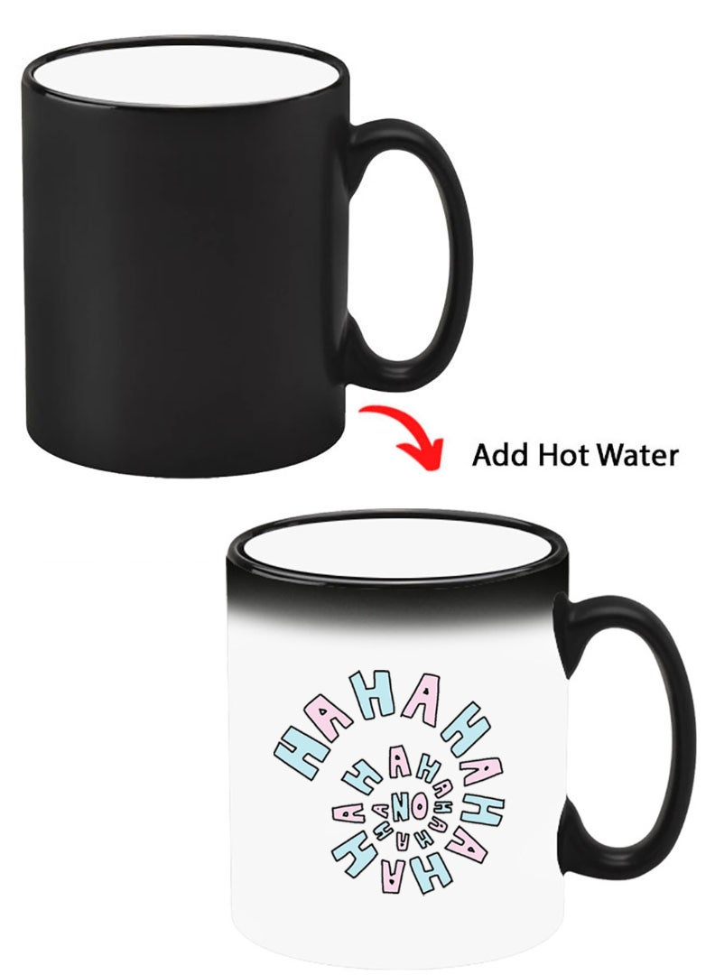 Theodor Color Changing Heat Sensitive Ceramic Mug, Image Revealed When HOT Liquid is Added! hahaha - Image 1